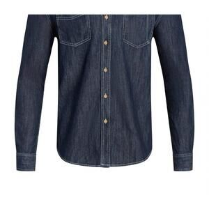 NEW STOCK men's johnny long sleeve button down shirt in denim